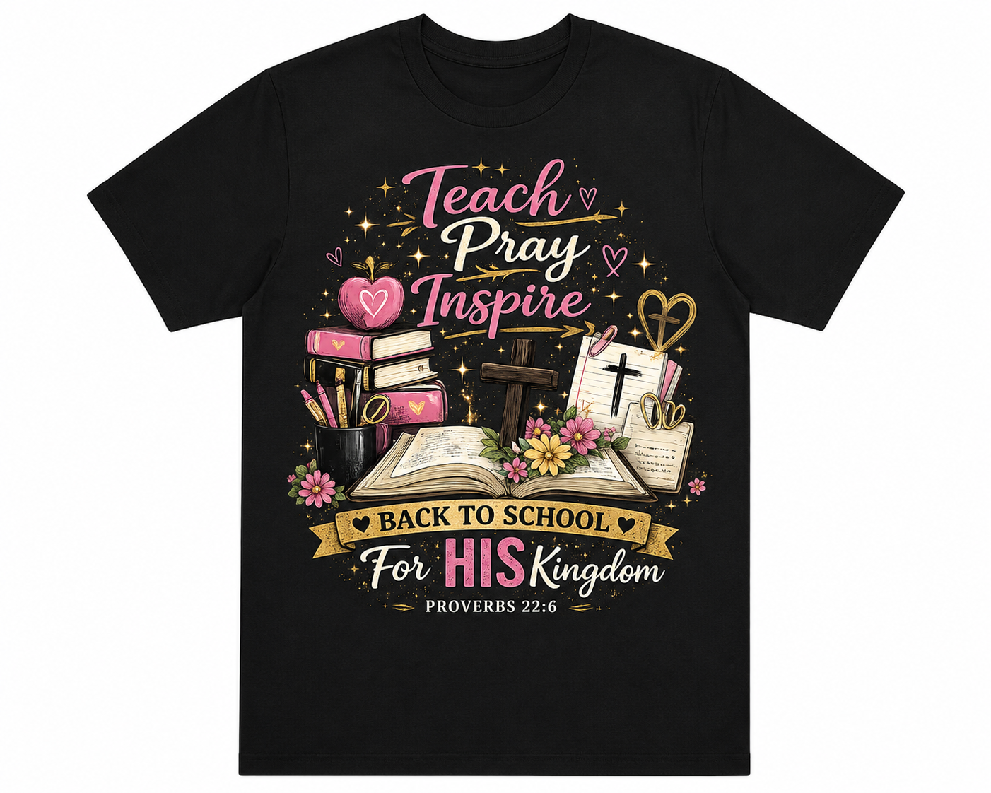 Teach Pray Inspire Tee